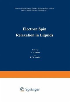 Cover Electron Spin Relaxation in Liquids (eBook, PDF)
