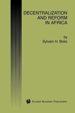 Decentralization and Reform in Africa (eBook, PDF) - Boko, Sylvain H.