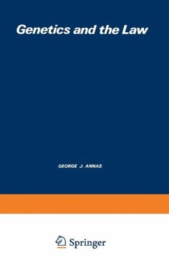 Genetics and the Law (eBook, PDF) - Milunsky, Aubrey