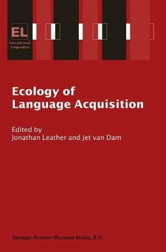 Cover Ecology of Language Acquisition (eBook, PDF)