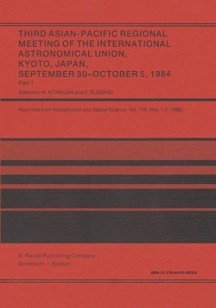 Third Asian-Pacific Regional Meeting of the International Astronomical Union (eBook, PDF)