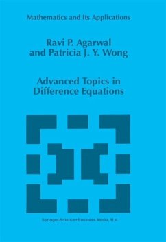 Advanced Topics in Difference Equations (eBook, PDF) - Agarwal, R. P.; Wong, Patricia J. Y.