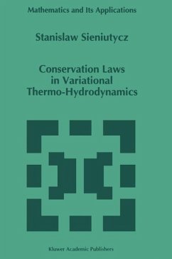 Conservation Laws in Variational Thermo-Hydrodynamics (eBook, PDF) - Sieniutycz, S.