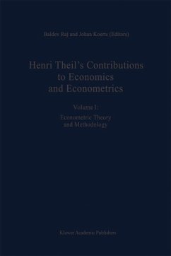 Henri Theil's Contributions to Economics and Econometrics (eBook, PDF)