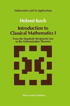 Introduction to Classical Mathematics I (eBook, PDF) - Koch, Helmut
