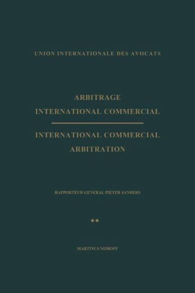 Arbitrage International Commercial / International Commercial Arbitration (eBook, PDF)