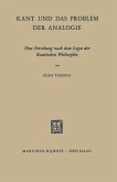 Kant und das Problem der Analogie (eBook, PDF)