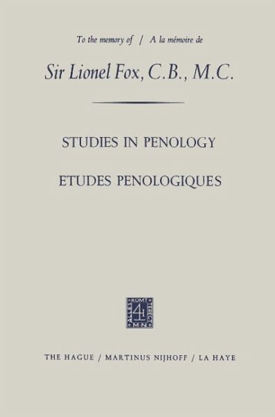Etudes Penologiques Studies in Penology dedicated to the memory of Sir Lionel Fox, C.B., M.C. / Etudes Penologiques dédiées à la mémoire de Sir Lionel Fox, C.B., M.C. (eBook, PDF) Etudes Penologiques Studies in Penology dedicated to the memory of Sir Lionel Fox, C.B., M.C. / Etudes Penologiques dédiées à la mémoire de Sir Lionel Fox, C.B., M.C. (eBook, PDF)