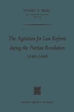 Cover The Agitation for Law Reform during the Puritan Revolution 1640-1660 (eBook, PDF)