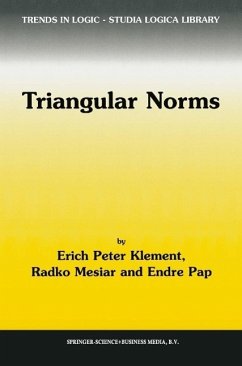 Triangular Norms (eBook, PDF) - Klement, Erich Peter; Mesiar, R.; Pap, E.