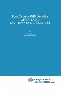 Towards a Philosophy of Critical Mathematics Education (eBook, PDF) - Skovsmose, Ole