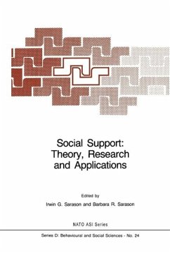 Cover Social Support: Theory, Research and Applications (eBook, PDF)