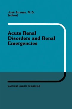 Cover Acute Renal Disorders and Renal Emergencies (eBook, PDF)