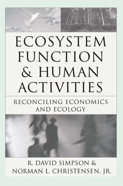 Ecosystem Function & Human Activities (eBook, PDF)