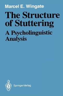Cover The Structure of Stuttering (eBook, PDF)