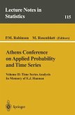 Athens Conference on Applied Probability and Time Series Analysis (eBook, PDF)