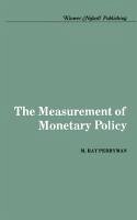 Cover The Measurement of Monetary Policy (eBook, PDF)