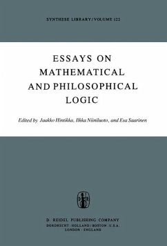 Cover Essays on Mathematical and Philosophical Logic (eBook, PDF)