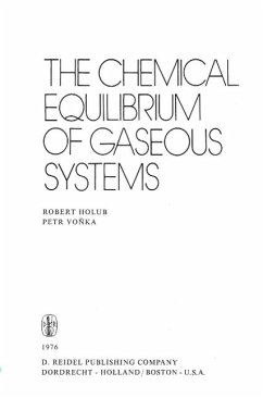 The Chemical Equilibrium of Gaseous Systems (eBook, PDF) - Holub, R.; Vonka, P.