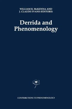 Derrida and Phenomenology (eBook, PDF)