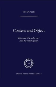Content and Object (eBook, PDF) - Cavallin, J.