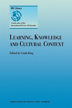 Cover Learning, Knowledge and Cultural Context (eBook, PDF)