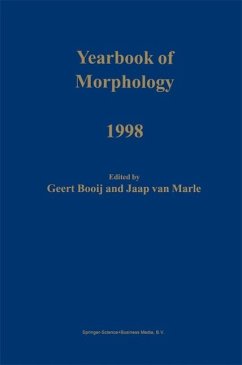 Yearbook of Morphology 1998 (eBook, PDF)