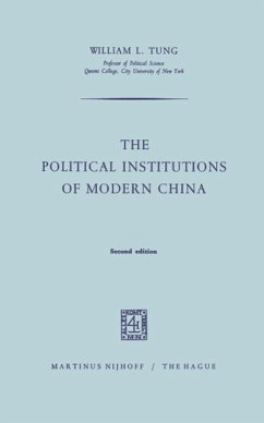 Cover The Political Institutions of Modern China (eBook, PDF)