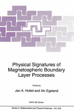 Physical Signatures of Magnetospheric Boundary Layer Processes (eBook, PDF)