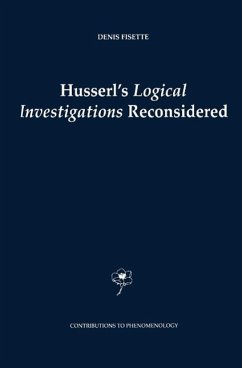 Cover Husserl's Logical Investigations Reconsidered (eBook, PDF)