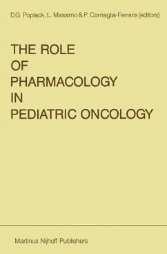 Cover The Role of Pharmacology in Pediatric Oncology (eBook, PDF)