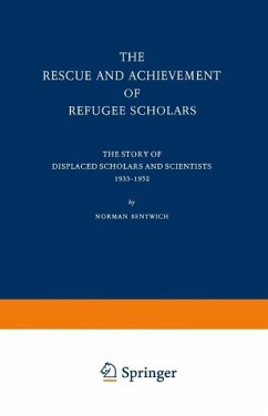 Cover The Rescue and Achievement of Refugee Scholars (eBook, PDF)