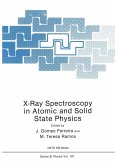 X-Ray Spectroscopy in Atomic and Solid State Physics (eBook, PDF)