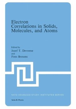 Electron Correlations in Solids, Molecules, and Atoms (eBook, PDF)
