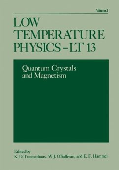 Low Temperature Physics-LT 13 (eBook, PDF) - Timmerhaus, K. D.; O'Sullivan, W. J.; Hammel, E. F.