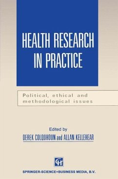 Health Research in Practice (eBook, PDF) - Colquhoun, Derek; Kellehear, Allan