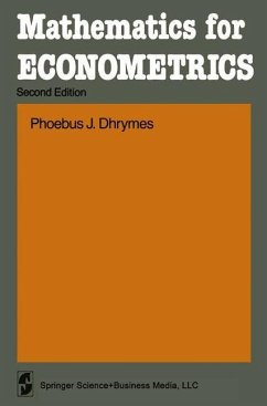Mathematics for Econometrics (eBook, PDF) - Dhrymes, Phoebus J.