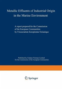 Cover Metallic Effluents of Industrial Origin in the Marine Environment (eBook, PDF)