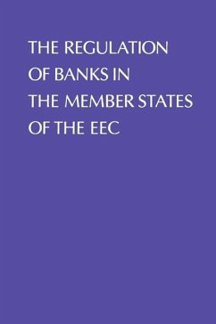 Cover Regulation of Banks in the Member States of the EEC (eBook, PDF)