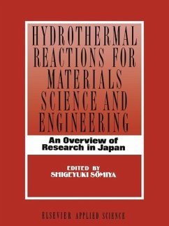 Hydrothermal Reactions for Materials Science and Engineering (eBook, PDF)