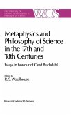 Metaphysics and Philosophy of Science in the Seventeenth and Eighteenth Centuries (eBook, PDF)