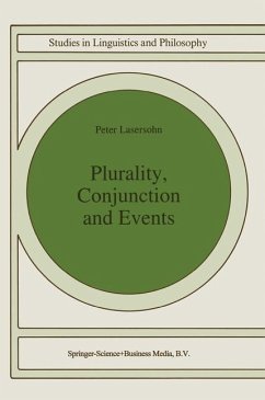 Plurality, Conjunction and Events (eBook, PDF) - Lasersohn, P.