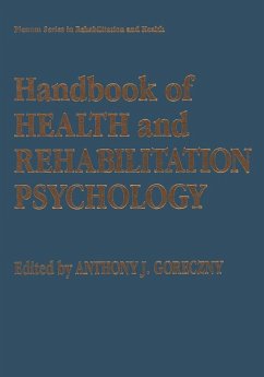 Cover Handbook of Health and Rehabilitation Psychology (eBook, PDF)