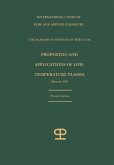 Properties and applications of low-temperature plasma (eBook, PDF)
