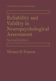 Reliability and Validity in Neuropsychological Assessment (eBook, PDF)