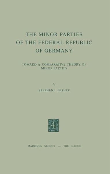 The Minor Parties of the Federal Republic of Germany (eBook, PDF)