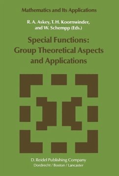 Special Functions: Group Theoretical Aspects and Applications (eBook, PDF)