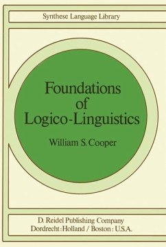 Cover Foundations of Logico-Linguistics (eBook, PDF)