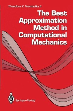 The Best Approximation Method in Computational Mechanics (eBook, PDF) - Hromadka, Theodore V.