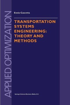 Transportation Systems Engineering (eBook, PDF) - Cascetta, Ennio